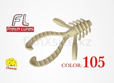 Приманка силиконовая FreshLures Trout Nymph 1.8", цвет 105