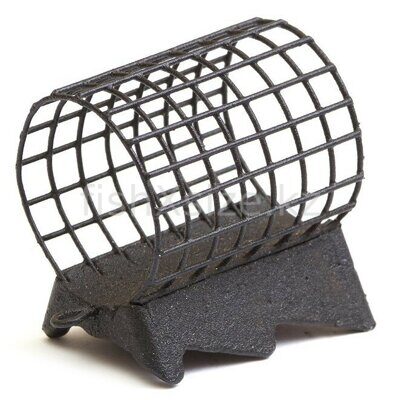 Груз-кормушка мет. X-FEEDER ME ALLIGATOR L GRID 080 г (54 мл, цвет 3D Sand, сварная сетка)