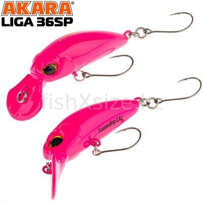 Воблер Akara Liga 36SP 2,4 гр.  A200