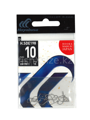 Крючки Hayabusa H.SDE198 Nickel # №8, 15pcs
