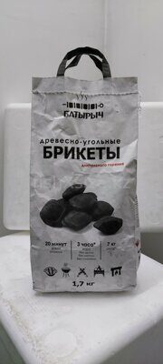 Уголь брикетированный Батырыч 1,7 кг