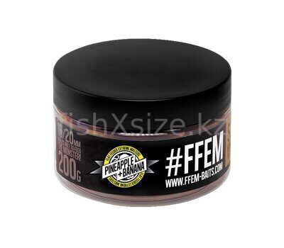 FFEM Super Soluble Boilies Pineapple + Banana 16/20 mm