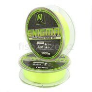 Монофильная леска VN Tackle Monofilament Fishing Line Enigma 1000м 8,62кг/0,33мм (Yellow-Green), шт