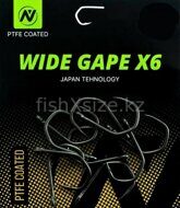Крючки карповые VN Tackle Wide Gape X6 Size 6 Тефлон, 10шт