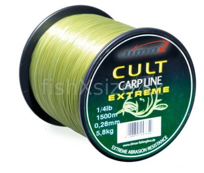 Леска CLIMAX CULT Carp Extreme Line 0,35mm 9,1kg mattolive (1000m)
