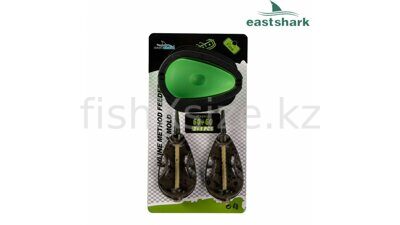 Набор флэт EastShark 50 гр. 003 ( 2 кормушки+форма)